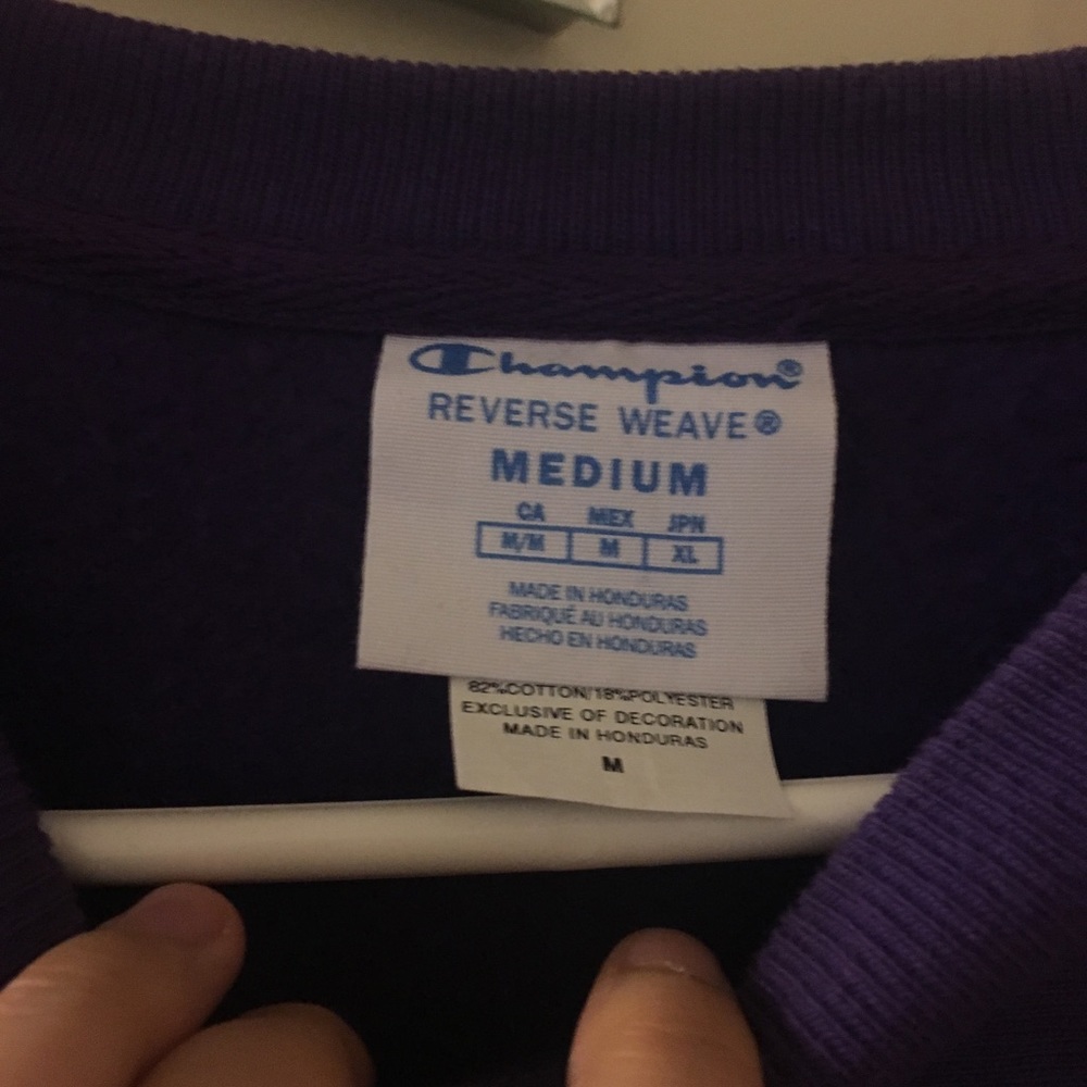 champion reverse weave sweatshirt - Picture 3 of 4
